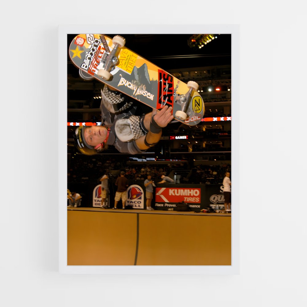 Poster Trickster des Rues – affiche Skateboard (vue 3)